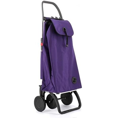 Rolser I-Max MF Boodschappentrolley met 4 wielen, inklapbaar, paars Rolser I-Max MF Boodschappentrolley met 4 wielen, inklapbaar, paars