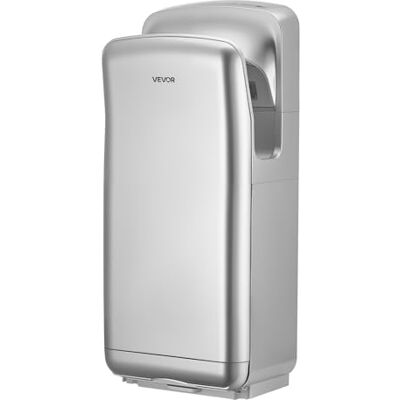 VEVOR Verticale handdroger, elektrisch, waterstraal, met HEPA-filter 19000 omw/min, motor en dubbele luchtstroom, automatische handdroger van ABS met negatieve ionen voor commerciële wandmontage VEVOR Verticale handdroger, elektrisch, waterstraal, met HEPA-filter 19000 omw/min, motor en dubbele luchtstroom, automatische handdroger van ABS met negatieve ionen voor commerciële wandmontage
