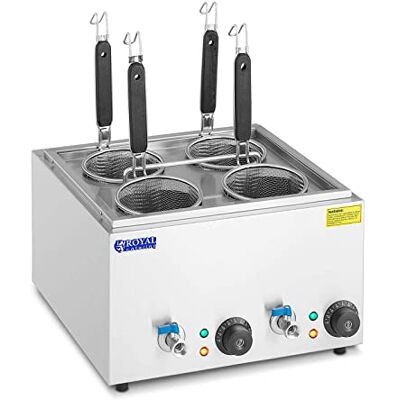 Royal Catering RC-0042 Pastakoker met 4 manden Temperatuur: 30-110 °C pastakoker pastastation gastro pastakoker Royal Catering RC-0042 Pastakoker met 4 manden Temperatuur: 30-110 °C pastakoker pastastation gastro pastakoker