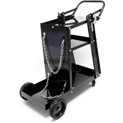 WilTec Mobiel soldeerstation trolley 765 x 745 x 385 mm met 4 wielen, 3 opbergrekken en retentiekettingen soldeerwerkplaatswagen WilTec Mobiel soldeerstation trolley 765 x 745 x 385 mm met 4 wielen, 3 opbergrekken en retentiekettingen soldeerwerkplaatswagen