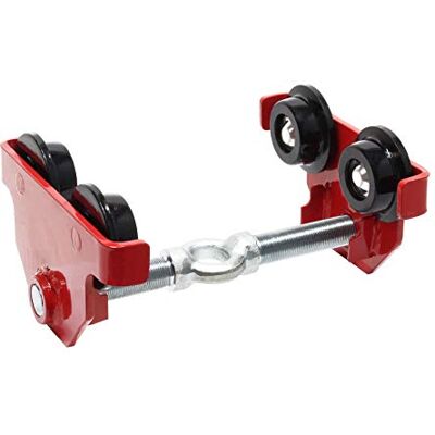 WilTec Trolley met takelwagen tot 500 kg, handmatig gebruik, flensbreedte 45-220 mm, traploos verstelbaar WilTec Trolley met takelwagen tot 500 kg, handmatig gebruik, flensbreedte 45-220 mm, traploos verstelbaar