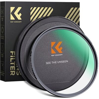 K&F CONCEPT 82 mm hard uv-filter van gehard glas, schokbestendig, HD Nano-coating, Japans optisch glas, waterdicht, olie- en krasbestendig, robuust (X-serie) -FV703 K&F CONCEPT 82 mm hard uv-filter van gehard glas, schokbestendig, HD Nano-coating, Japans optisch glas, waterdicht, olie- en krasbestendig, robuust (X-serie) -FV703