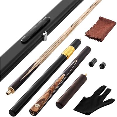 VEVOR Biljartkeu (1447,8 mm/540 g) met verlengstang en leren punt & aluminium koffer & handdoek geschikt voor professionele biljarttafel, bar, thuis, kantoor VEVOR Biljartkeu (1447,8 mm/540 g) met verlengstang en leren punt & aluminium koffer & handdoek geschikt voor professionele biljarttafel, bar, thuis, kantoor