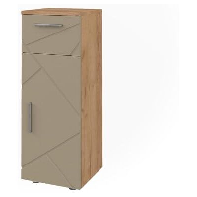 Vicco Badkamermeubel "Irma", beige, 30 x 81 cm Voor opslag in de badkamer, combineerbaar met de Irma serie Vicco Badkamermeubel "Irma", beige, 30 x 81 cm Voor opslag in de badkamer, combineerbaar met de Irma serie