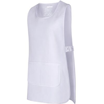 MISEMIYA Bzz-868 Schoonmaakschort, medisch uniform uniseks broek 1 stuk, Wit 21 XL MISEMIYA Bzz-868 Schoonmaakschort, medisch uniform uniseks broek 1 stuk, Wit 21 XL