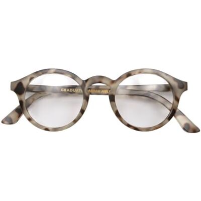 LONDON MOLE Lunettes Graduate Leesbril, ronde bril, toffe leesbril, designerbril, leesbril voor mannen/dames, unisex, veerpinnen Verres 40 x 43 mm Pont 14 mm Branches 145 mm LONDON MOLE Lunettes Graduate Leesbril, ronde bril, toffe leesbril, designerbril, leesbril voor mannen/dames, unisex, veerpinnen Verres 40 x 43 mm Pont 14 mm Branches 145 mm