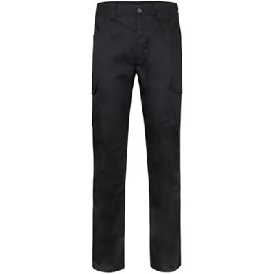 VELILLA Broek met meerdere zakken, professionele werkbroek, uniseks, zwart. 36 VELILLA Broek met meerdere zakken, professionele werkbroek, uniseks, zwart. 36