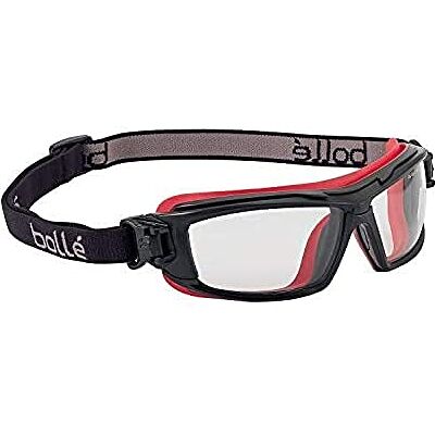 bollé safety Ultim8 Platinum veiligheidsbril zwart en rood bollé safety Ultim8 Platinum veiligheidsbril zwart en rood