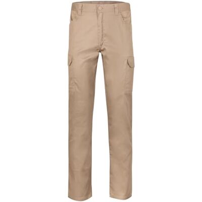 VELILLA Broek met meerdere zakken, professionele werkbroek, uniseks, Beige 40 VELILLA Broek met meerdere zakken, professionele werkbroek, uniseks, Beige 40