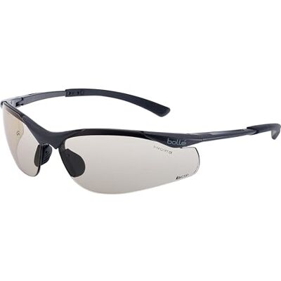 bollé Bolle CONTOUR PSSCONT-C10 veiligheidsbril met transparante glazen, stressbestendig, mistbestendig, UVA- en UVB-bestendig bollé Bolle CONTOUR PSSCONT-C10 veiligheidsbril met transparante glazen, stressbestendig, mistbestendig, UVA- en UVB-bestendig