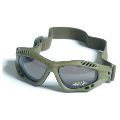Mil-Tec Bril Olive Smoke 15615301 één maat Mil-Tec Bril Olive Smoke 15615301 één maat