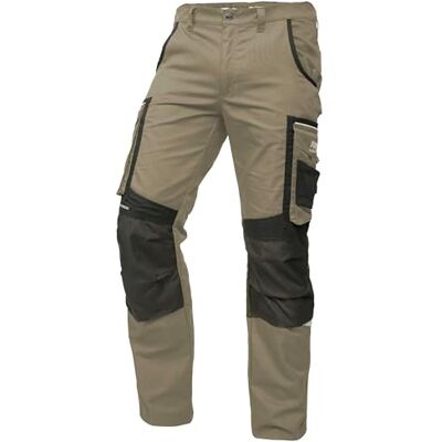 Puma Workwear Precision X Werkbroek voor heren, veel zakken en versterkte secties, voor handel, productie en bouw, bruin/zwart, 44 44 Puma Workwear Precision X Werkbroek voor heren, veel zakken en versterkte secties, voor handel, productie en bouw, bruin/zwart, 44 44