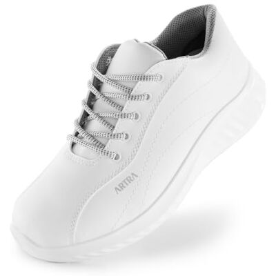 Artra Arawa Werkschoenen wit antislip voor kliniek, keuken, levensmiddelen, zonder stalen neus, 39, 39 EU, 39 39 EU Artra Arawa Werkschoenen wit antislip voor kliniek, keuken, levensmiddelen, zonder stalen neus, 39, 39 EU, 39 39 EU