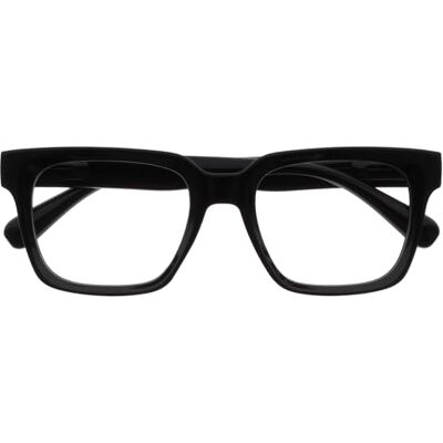 OPULIZE Era Antiblauwlichtbril, transparante glazen, ontspiegeld, ontspiegeld, UV400-bescherming, oversized montuur, computer- en schermbril, zwart, heren en dames, + Eén maat OPULIZE Era Antiblauwlichtbril, transparante glazen, ontspiegeld, ontspiegeld, UV400-bescherming, oversized montuur, computer- en schermbril, zwart, heren en dames, + Eén maat