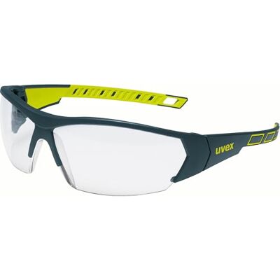 Uvex i-works Beschermende bril, sportief design, transparante panoramaglazen, anti-condens-behandeling, krasbestendig, UV400-bescherming, metaalvrij, EN 166 EN 170 Uvex i-works Beschermende bril, sportief design, transparante panoramaglazen, anti-condens-behandeling, krasbestendig, UV400-bescherming, metaalvrij, EN 166 EN 170