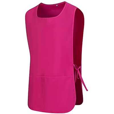 MISEMIYA Chef Aprons Schort Cleaning Kx-868 Keukenschort KX-868 Unisex (1 stuk), Fuchsia 68, XL XL MISEMIYA Chef Aprons Schort Cleaning Kx-868 Keukenschort KX-868 Unisex (1 stuk), Fuchsia 68, XL XL