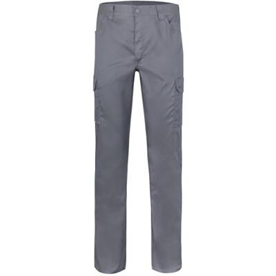 VELILLA Broek met meerdere zakken, professionele werkbroek, uniseks, grijs. 36 VELILLA Broek met meerdere zakken, professionele werkbroek, uniseks, grijs. 36