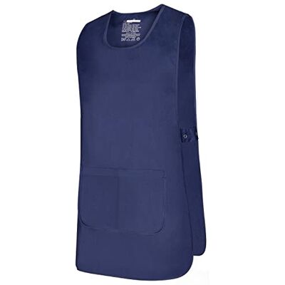 MISEMIYA Bzz-868 Schoonmaakschort, medisch uniform uniseks broek 1 stuk, Navy Blauw M MISEMIYA Bzz-868 Schoonmaakschort, medisch uniform uniseks broek 1 stuk, Navy Blauw M