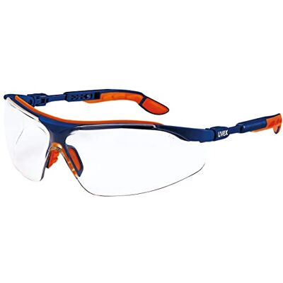 Uvex Comfortabele beschermbril i-vo blauw-oranje ongeveer Uvex Comfortabele beschermbril i-vo blauw-oranje ongeveer
