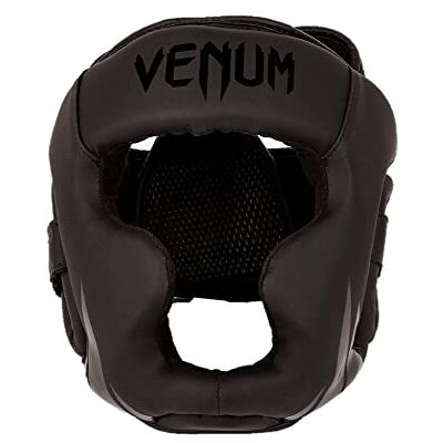 Venum Challenger Bokshelm, uniseks, kinderen, zwart/zwart, S/M Venum Challenger Bokshelm, uniseks, kinderen, zwart/zwart, S/M
