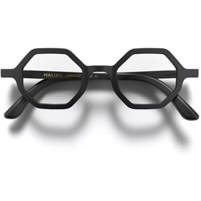 LONDON MOLE ® Malibu Leesbril Cool zeshoek/achthoekige lezers Unisex mannelijke vrouw Veerscharnieren Verres 34 x 42 mm Pont 16 mm Branches 147 mm LONDON MOLE ® Malibu Leesbril Cool zeshoek/achthoekige lezers Unisex mannelijke vrouw Veerscharnieren Verres 34 x 42 mm Pont 16 mm Branches 147 mm