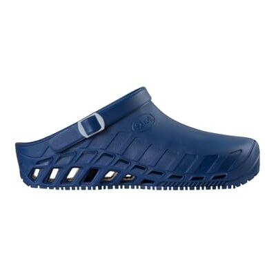 Scholl Clog Evo, gesloten teenpartij voor dames, Blauw 39.5 EU Scholl Clog Evo, gesloten teenpartij voor dames, Blauw 39.5 EU