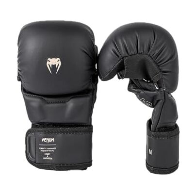 Venum , Impact Evo Sparring MMA handschoenen, uniseks, volwassenen, S, zwart Venum , Impact Evo Sparring MMA handschoenen, uniseks, volwassenen, S, zwart