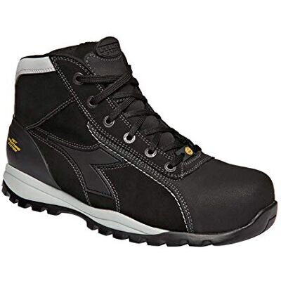 Diadora NET MID PRO S3 HRO SRA ESD hoge werkschoenen voor dames en heren, 80013 zwart 36 EU Diadora NET MID PRO S3 HRO SRA ESD hoge werkschoenen voor dames en heren, 80013 zwart 36 EU