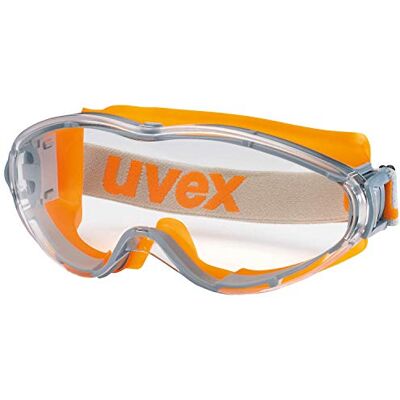 Uvex Ultrasonic Supravision Excellence veiligheidsbril – transparant/grijs/oranje Uvex Ultrasonic Supravision Excellence veiligheidsbril – transparant/grijs/oranje
