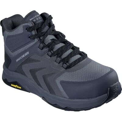 Skechers Speed-Flex Trekker Fire & Safety Boot veiligheidsschoenen voor heren, grijs, maat 43, grijs, 43 EU 43 EU Skechers Speed-Flex Trekker Fire & Safety Boot veiligheidsschoenen voor heren, grijs, maat 43, grijs, 43 EU 43 EU