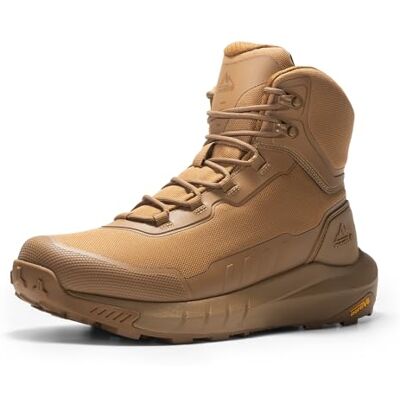NORTIV 8 Tactische laarzen voor heren, lichte ETPU-zool, Coyote 43 EU Large NORTIV 8 Tactische laarzen voor heren, lichte ETPU-zool, Coyote 43 EU Large