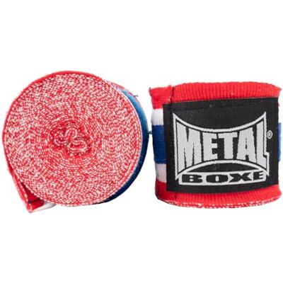 METAL BOXE Trainingsband, rood/wit/blauw, 4 m METAL BOXE Trainingsband, rood/wit/blauw, 4 m
