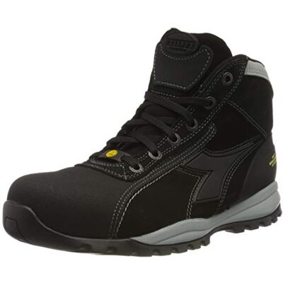 Diadora werkschoenen NET MID PRO S3 HRO SRA ESD voor dames en heren, 80013, zwart 38 EU Diadora werkschoenen NET MID PRO S3 HRO SRA ESD voor dames en heren, 80013, zwart 38 EU
