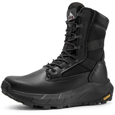 NORTIV 8 Militaire laarzen voor heren, tactische laarzen, antislip gevechtslaarzen, SNMT242M, zwart., 44 EU 44 EU NORTIV 8 Militaire laarzen voor heren, tactische laarzen, antislip gevechtslaarzen, SNMT242M, zwart., 44 EU 44 EU