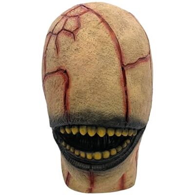 Original Cup Latex Mask® Griezelig gezichtsmasker zonder ogen, Halloween-kostuum voor volwassenen, duurzaam en aangenaam om te dragen, 100% horror, Halloween, carnaval, cosplay, OriginalCorner® Original Cup Latex Mask® Griezelig gezichtsmasker zonder ogen, Halloween-kostuum voor volwassenen, duurzaam en aangenaam om te dragen, 100% horror, Halloween, carnaval, cosplay, OriginalCorner®