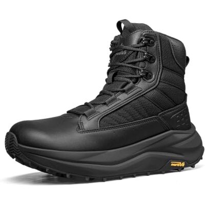 NORTIV 8 Militaire Laarzen Mannen Brede Teen Werk Antislip Blote Voeten Wandelen Laag Laarzen, zwart., 40 EU 40 EU NORTIV 8 Militaire Laarzen Mannen Brede Teen Werk Antislip Blote Voeten Wandelen Laag Laarzen, zwart., 40 EU 40 EU