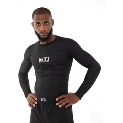 METAL BOXE RASHGUARD PERFORMANCE MANCHES LONGUES NOIR L METAL BOXE RASHGUARD PERFORMANCE MANCHES LONGUES NOIR L