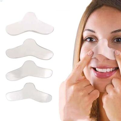 YLUFAC CPAP Siliconen Neusgel Pads voor CPAP-masker Comfortabel Neuskussen Neusbescherming CPAP-accessoires voor CPAP-machine voor maskers Neuspads Accessoires YLUFAC CPAP Siliconen Neusgel Pads voor CPAP-masker Comfortabel Neuskussen Neusbescherming CPAP-accessoires voor CPAP-machine voor maskers Neuspads Accessoires