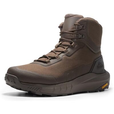 NORTIV 8 Tactische laarzen voor heren, lichte ETPU-zool, Donkerbruin 47 EU Large NORTIV 8 Tactische laarzen voor heren, lichte ETPU-zool, Donkerbruin 47 EU Large