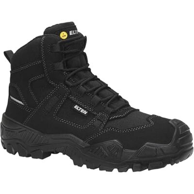 ELTEN Mike Black Mid Esd S3s industriële laarzen, uniseks, zwart., 47 EU 47 EU ELTEN Mike Black Mid Esd S3s industriële laarzen, uniseks, zwart., 47 EU 47 EU