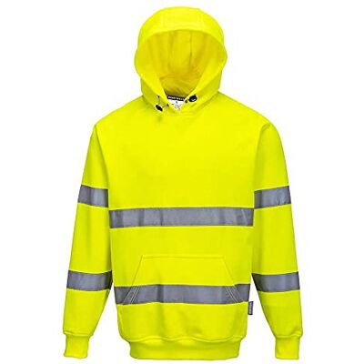 Portwest Veiligheidshoodie maat S geel B304YERS Portwest Veiligheidshoodie maat S geel B304YERS