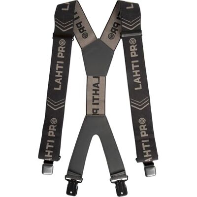 Lahti PRO Broeken bretels voor heren met metalen clips – werkbretels breed 5 cm – bretels werk Y-vorm met jarretelclips voor heren (1 stuk) Eén maat Lahti PRO Broeken bretels voor heren met metalen clips – werkbretels breed 5 cm – bretels werk Y-vorm met jarretelclips voor heren (1 stuk) Eén maat