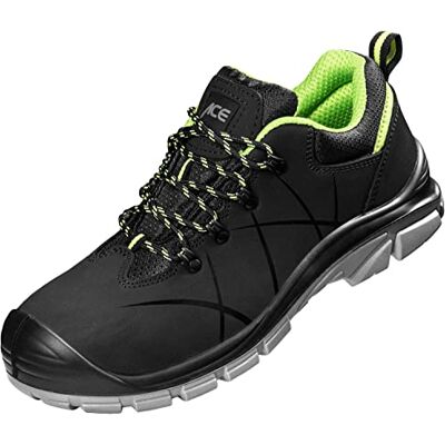 ACE Constructor veiligheidsschoenen voor heren, Zwart/Groen, 42 EU 42 EU ACE Constructor veiligheidsschoenen voor heren, Zwart/Groen, 42 EU 42 EU