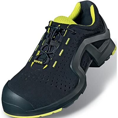 Uvex 1 x tended Support veiligheidsschoenen S1 P SRC werkschoenen voor heren en dames, zwart/limoengroen, zwart/limoen, 44 EU 44 EU Uvex 1 x tended Support veiligheidsschoenen S1 P SRC werkschoenen voor heren en dames, zwart/limoengroen, zwart/limoen, 44 EU 44 EU