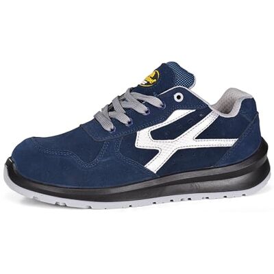 SAFETOE Veiligheidsschoenen voor heren en dames, leer, L7328 S1P veiligheidsschoenen van composiet, hoog, antislip, werkschoenen, licht, bouwplaatsen en basketbalindustrie, blauw, 42 EU 42 EU SAFETOE Veiligheidsschoenen voor heren en dames, leer, L7328 S1P veiligheidsschoenen van composiet, hoog, antislip, werkschoenen, licht, bouwplaatsen en basketbalindustrie, blauw, 42 EU 42 EU