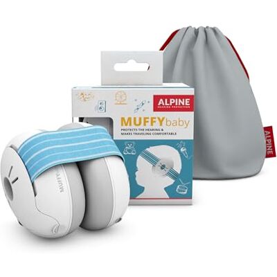 Alpine Muffy Baby ruisonderdrukkende hoofdtelefoon: Gehoorbescherming voor baby's en peuters tot 36 maanden CE-gecertificeerd Verbetert het slapen onderweg Verstelbaar en comfortabel Blauw Alpine Muffy Baby ruisonderdrukkende hoofdtelefoon: Gehoorbescherming voor baby's en peuters tot 36 maanden CE-gecertificeerd Verbetert het slapen onderweg Verstelbaar en comfortabel Blauw