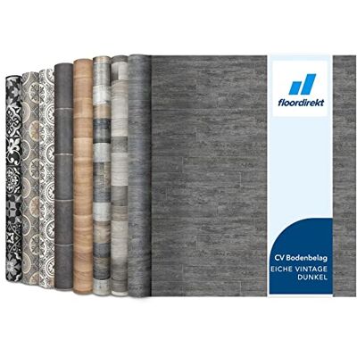 Floordirekt Pvc-vloerbedekking houtlook antislip onderhoudsvriendelijk 100 x 500 cm, Vancouver 5 Floordirekt Pvc-vloerbedekking houtlook antislip onderhoudsvriendelijk 100 x 500 cm, Vancouver 5