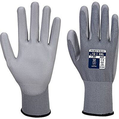Portwest Eco-Cut Gloves, Kleur: Grijs, Maat: L, A635G7RL Portwest Eco-Cut Gloves, Kleur: Grijs, Maat: L, A635G7RL