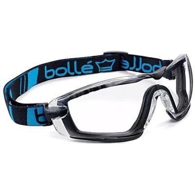bollé COBFSPSI Cobra-bril van polycarbonaat met krasbestendige en mistlampen, transparant bollé COBFSPSI Cobra-bril van polycarbonaat met krasbestendige en mistlampen, transparant