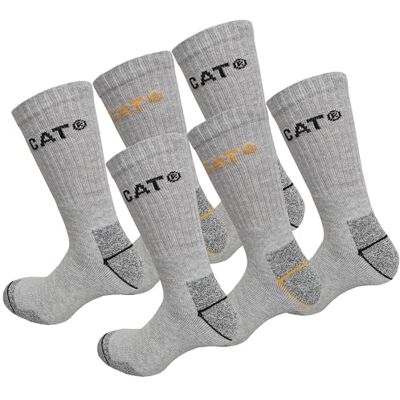 CAT erpillar Real Work herensokken, Grijs Melange 43-46 CAT erpillar Real Work herensokken, Grijs Melange 43-46